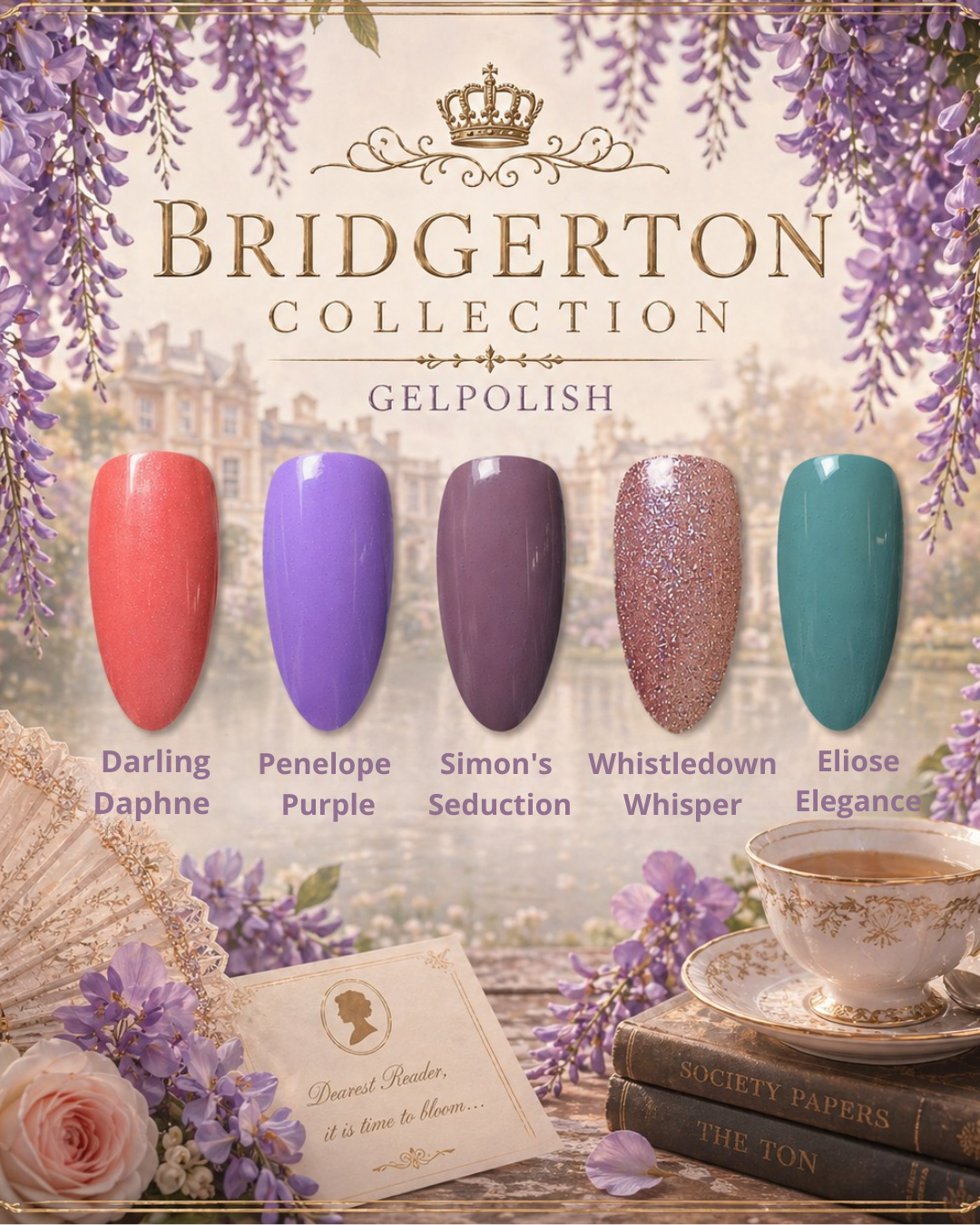 AN Gel Polish 8g Bridgerton Collection