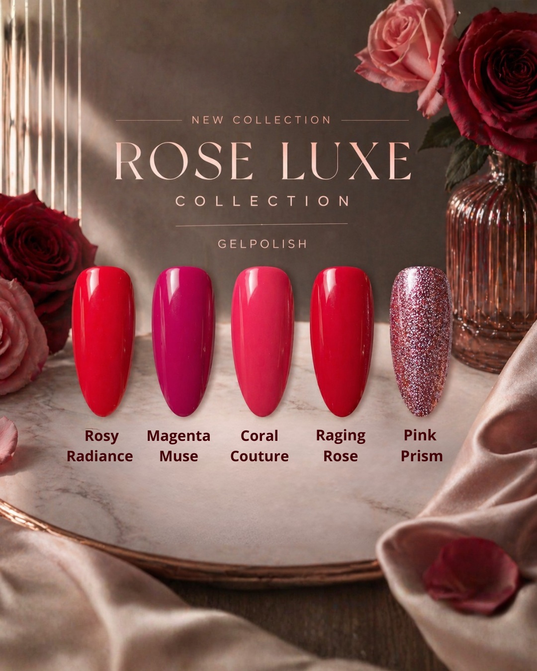 AN Gel Polish 8g Rose Luxe Collection