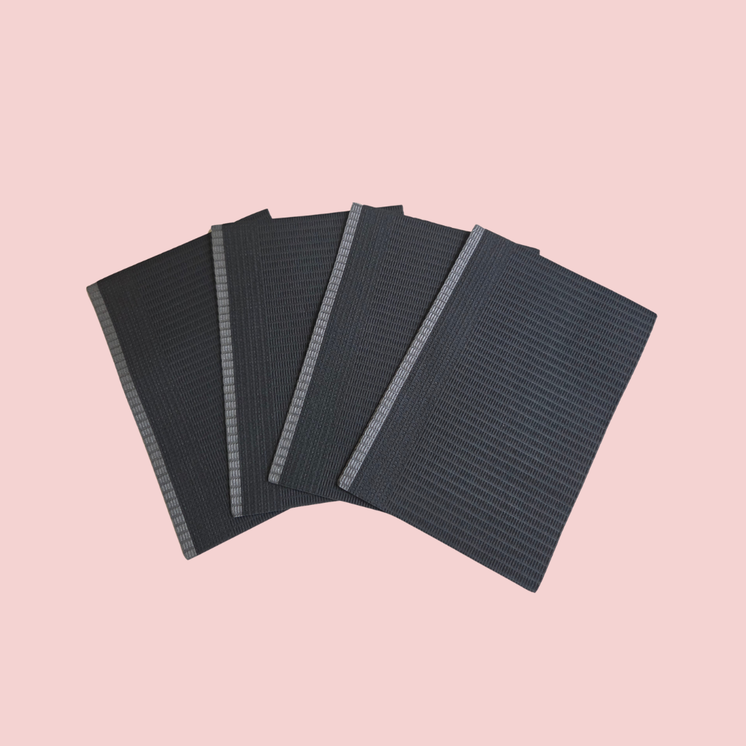 Table towels Zwart 125 Stuks