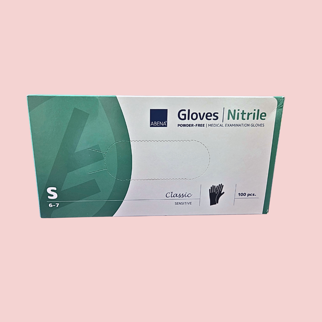 Handschoenen nitrile Zwart M